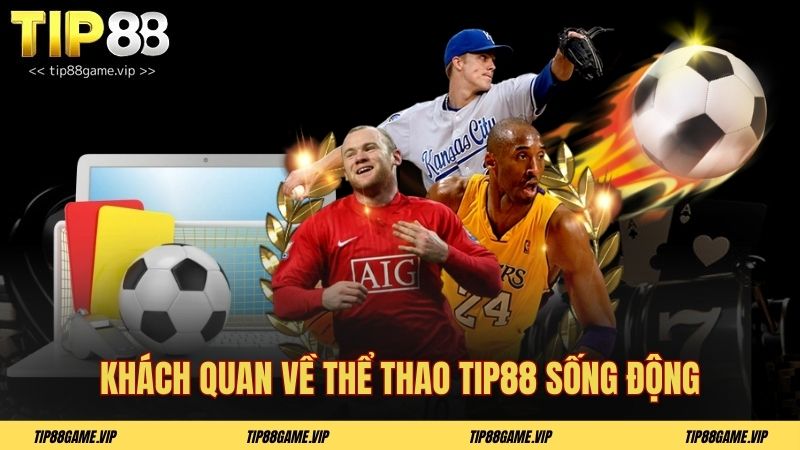 Khách quan về thể thao TIP88 sống động