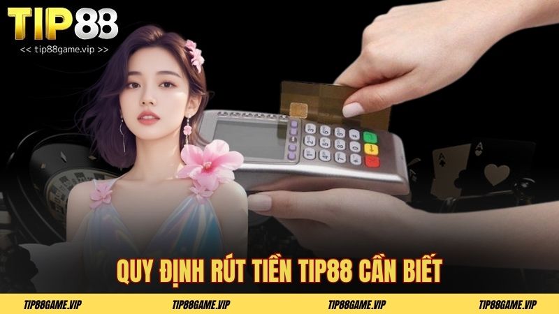 Quy định rút tiền TIP88 cần biết